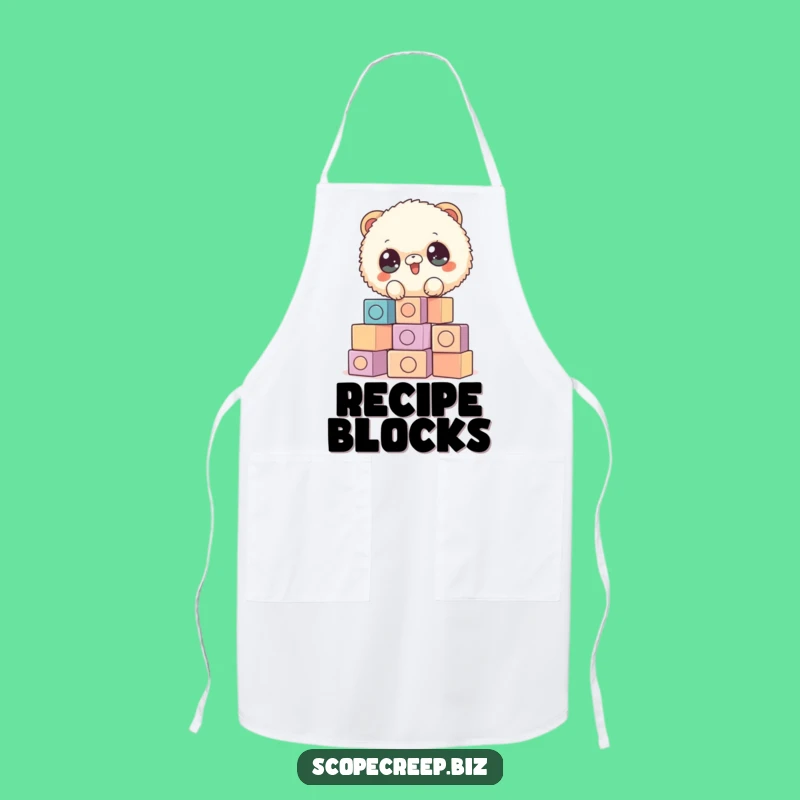 Funny Fluffy Animal Apron: Cook with Creative Stacking Fun