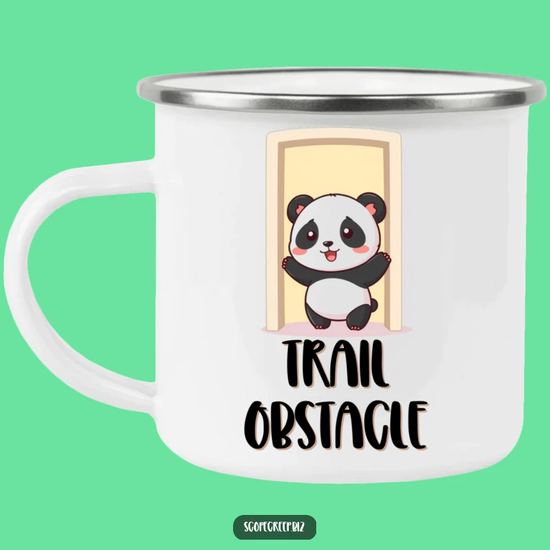 Funny Panda Campfire Mug: Hilarious Outdoor Companion for Your Brew