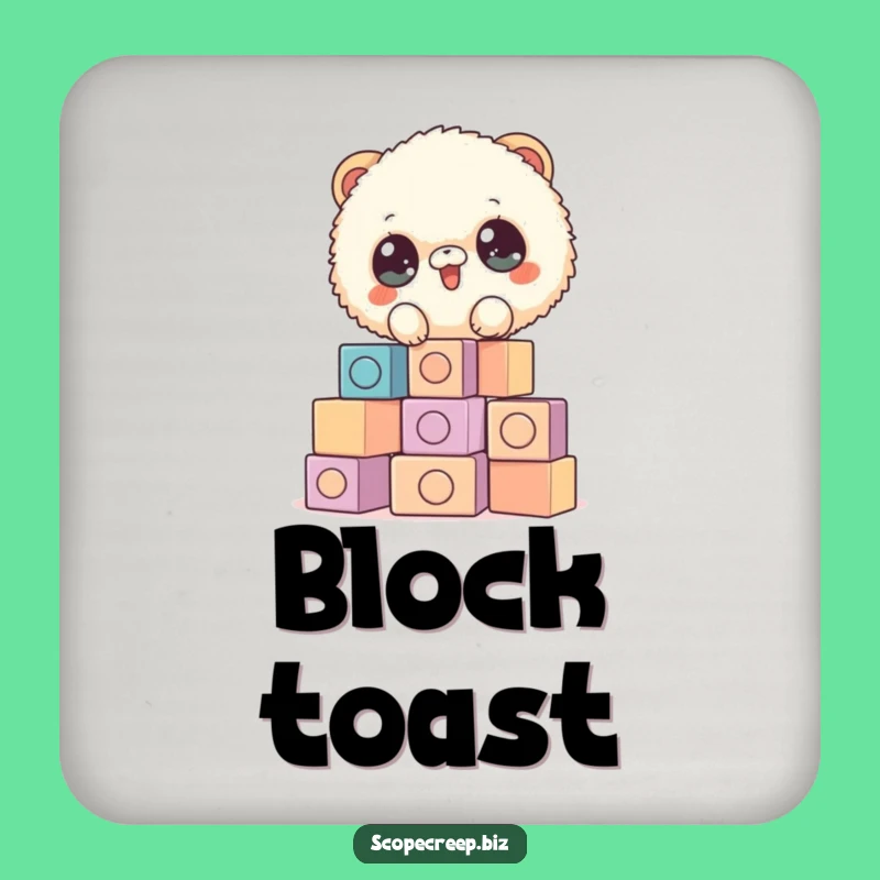 Funny Fluffy Animal Drink Coasters: Protect Surfaces with Stacking Charm