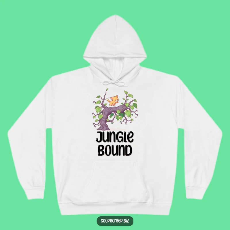 Funny Energetic Animal Hoodie: Cozy Adventure and Overcoming Spirit