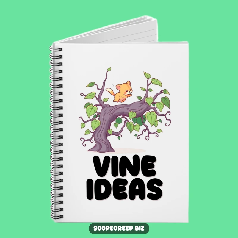 Funny Energetic Animal Notebook: Jot Down Adventures with Zest
