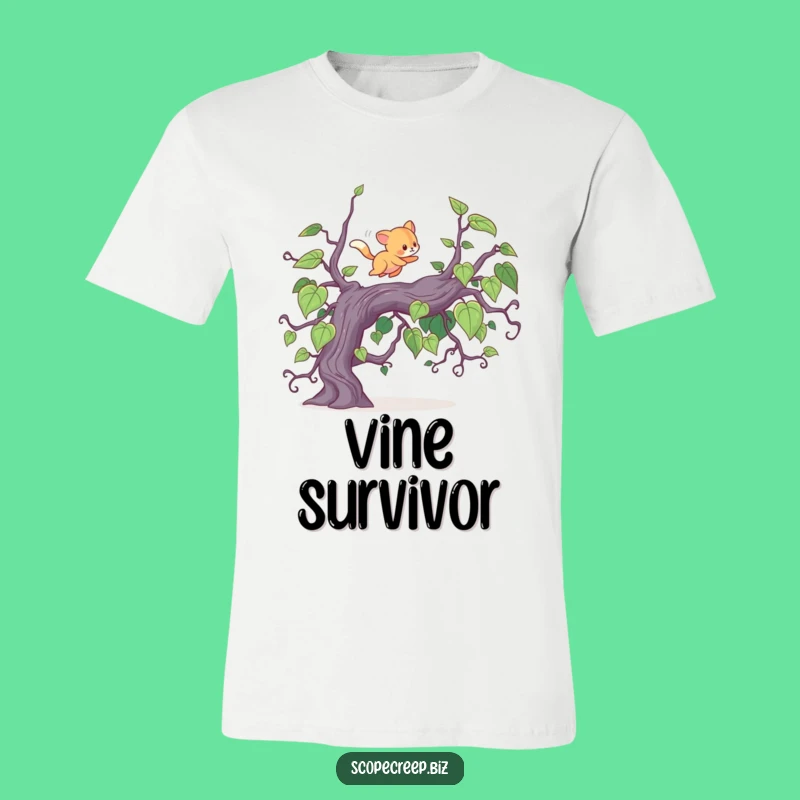 Funny Energetic Animal T-Shirt: Boundless Energy and Outdoor Humor