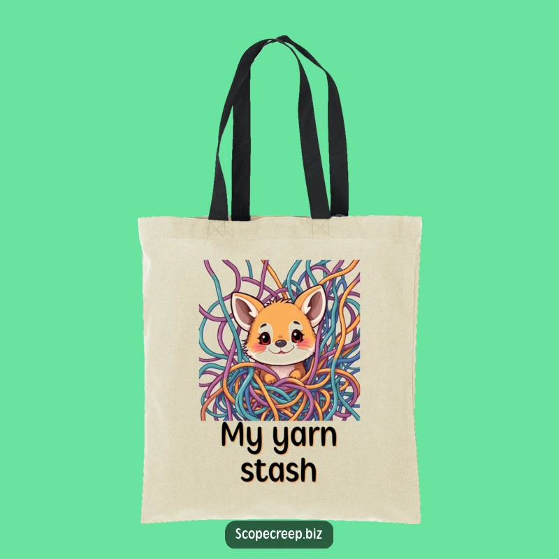 Funny Animal Thread Bag: Quirky & Hilarious Gift for Creative Carryalls